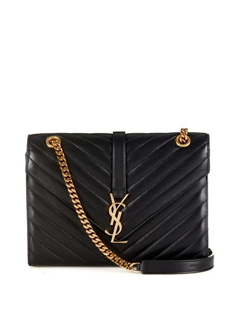 ysl monogram quilted-leather cross-body bag|st laurent monogramme bag.